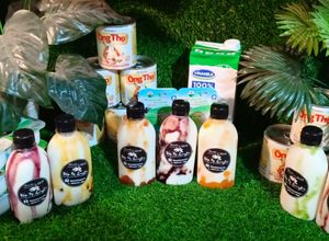 Hình của món Sữa chua uống vị hoa quả.