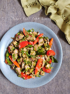 Foto resep Sambal Cumi Asin Cabe Ijo