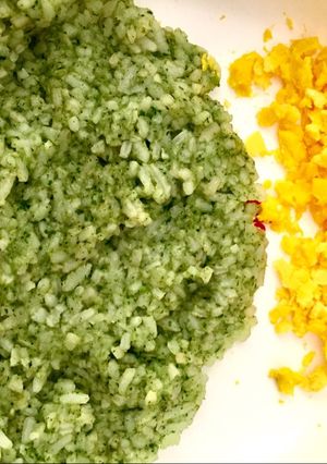 Foto resep Resep mpasi 12m+ : nasi goreng hijau