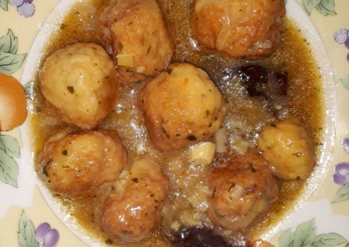 Albóndigas de bacalao