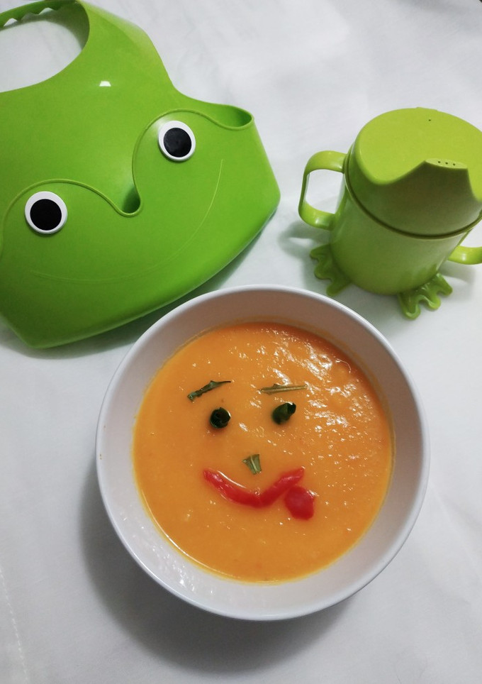 Una foto de Sopa cremosa de verduras