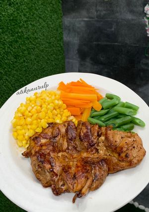 Foto resep Chicken Steak with Veggie