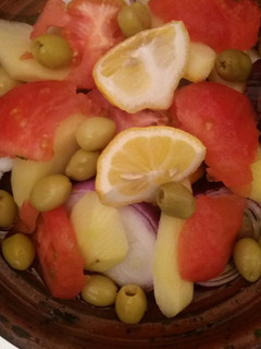 صورة لوصفة طاجين مغربي