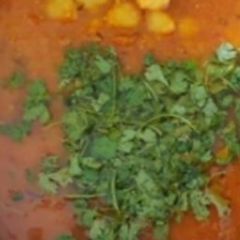 A picture of Chana Masala Chickpea Masala.