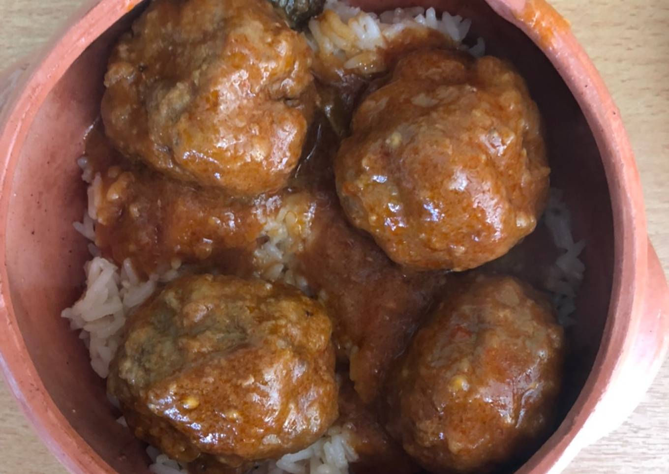 Albóndigas con verduras