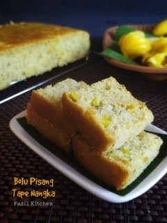 Foto resep Bolu Tape Nangka Pisang