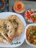 Kulcha Bread with Chole