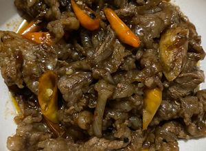 Foto resep Slice beef teriyaki ala yoshinoya