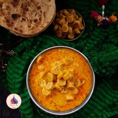 A picture of Rajasthani Gatte ki sabzi (no onion no garlic).