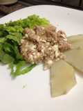 Patê de atum protéico