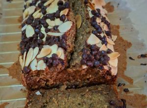 Foto resep Banana bread,rolled oat and chia seed. Sugar free and also gluten free
