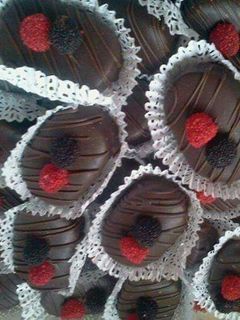 صورة لوصفة حلوى بالشوكولاتة