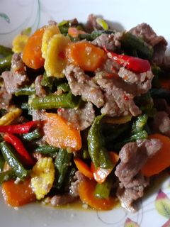 Foto resep Tumis daging sapi kacang panjang