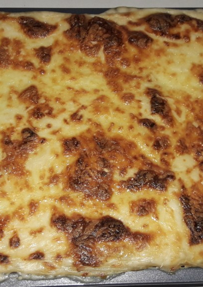 Una foto de Lasaña de atún y bacon