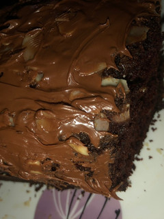 Una foto de Bizcocho de chocolate sin levadura