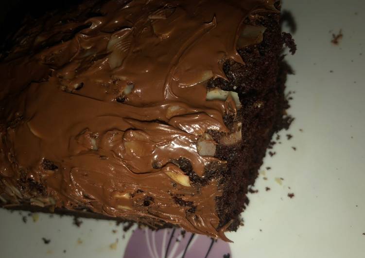 Bizcocho chocolate sin levadura