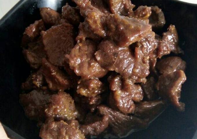 Semur daging sapi manis