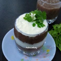 A picture of Ragi Curd Smoothie.