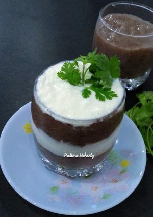 A picture of Ragi Curd Smoothie.