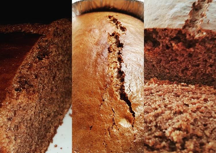 Bizcocho de chocolate SIN huevo