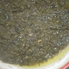 A picture of Sarson ka Saag.