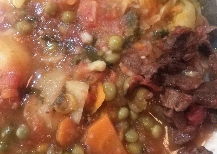 Recipe of Any-night-of-the-week Cooked peas stew