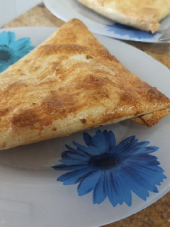 Una foto de Tortitas triángulo