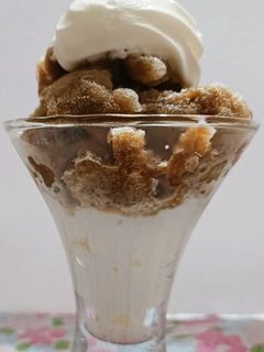 Una foto de Granizado de café con crema batida