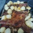 Cordero lechal asado