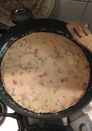 Csirkés-tejszínes penne Lilla konyhájából recept fotója