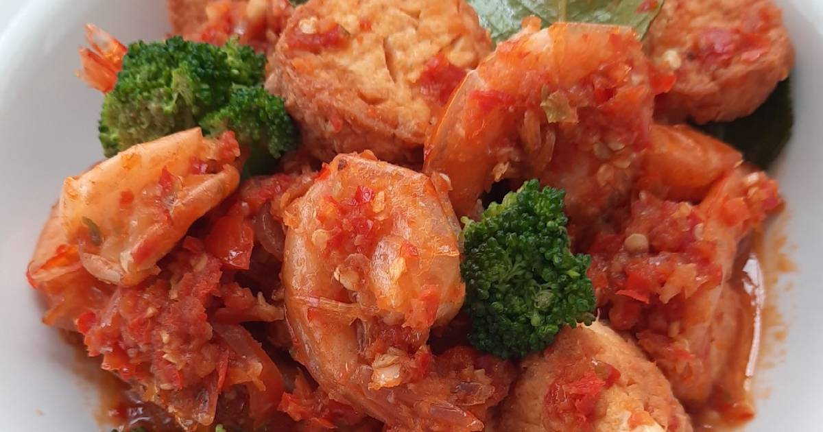Resep Udang Tofu Balado Ala Resto Padang Pagi Sore Oleh Tan Liana Irawan Cookpad