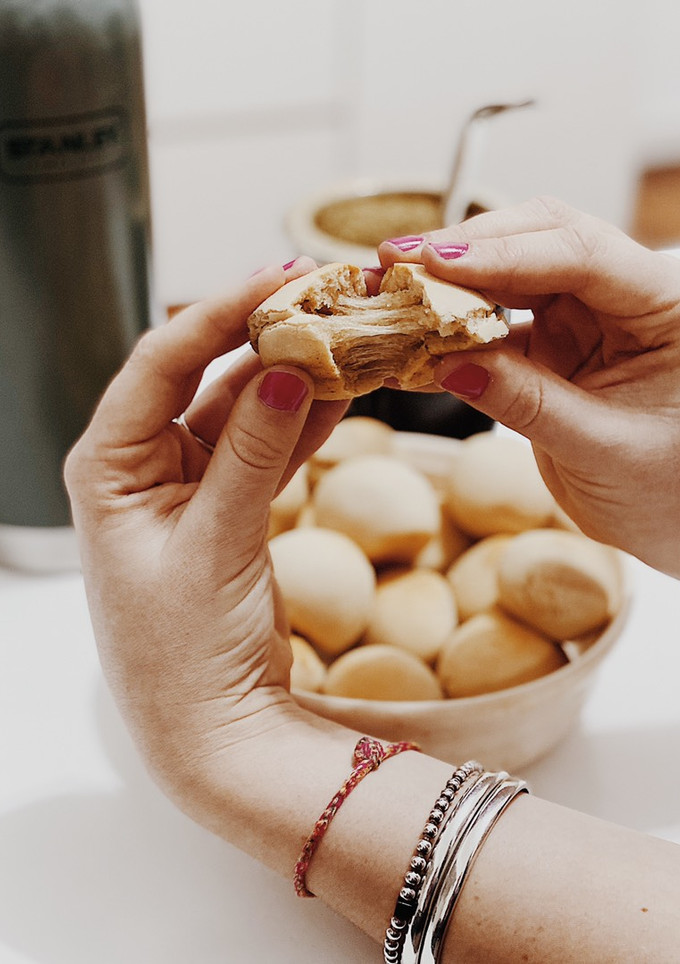 Una foto de Chipa vegano