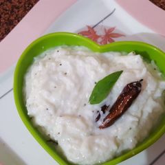A picture of Curd rice.