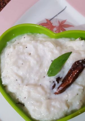 A picture of Curd rice.