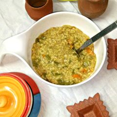 A picture of Daliya pulao.