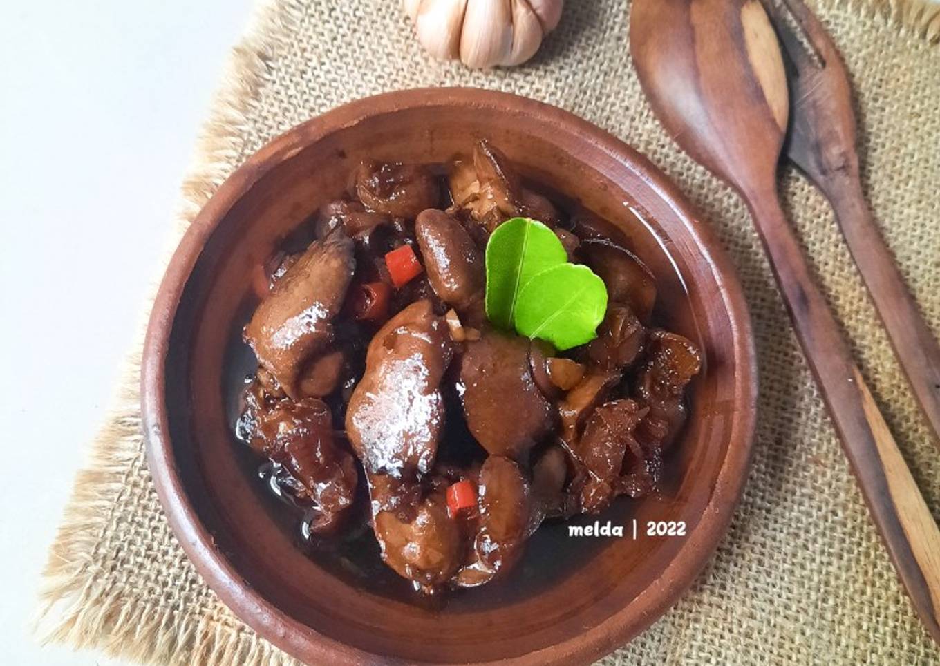 Hati Ayam Bumbu Kecap
