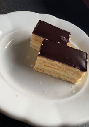 Mézes krémes recept fotója