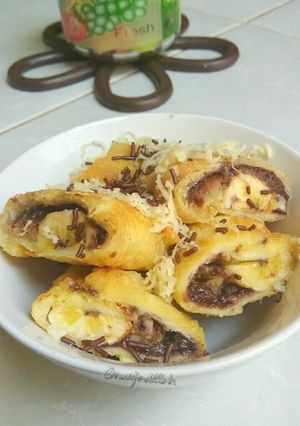 Foto resep Roti goreng isi pisang