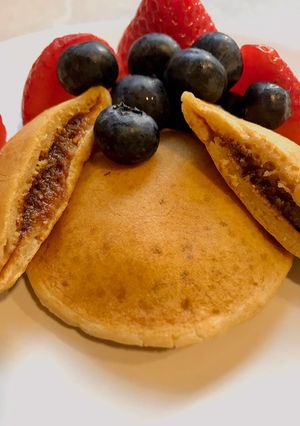 Una foto de Dorayaki