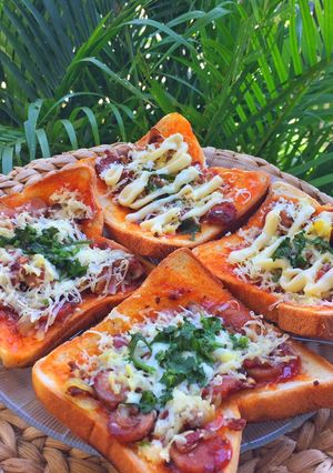 Foto resep Pizza roti tawar