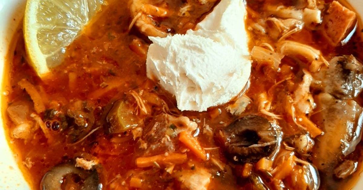 Солянка С Картошкой Фото Рецепт Пошаговый