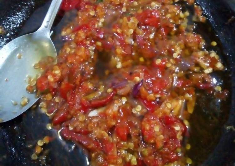 Resep: Sambal Korek Yang Sederhana