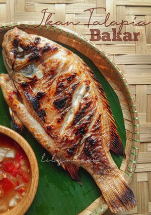 Gambar Ikan talapia bakar tawar