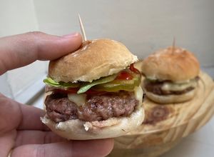 Una foto de Mini hamburguesas
