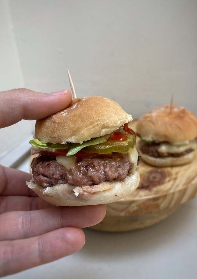 Una foto de Mini hamburguesas