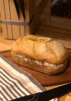 GLUTÉNMENTES falusi házi kenyér kenyérsütőgépben recept fotója