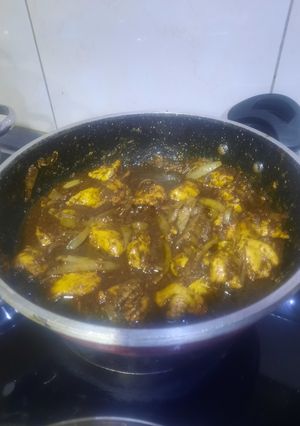 عکسی از دستور مرغ ترش