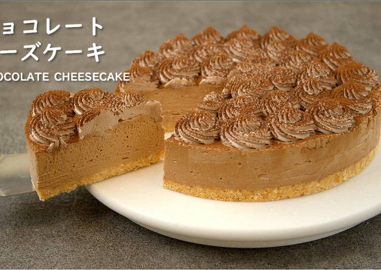 No-Bake! Chocolate Cheesecake No-Bake! Chocolate Cheesecake