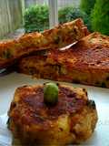 Brown Bread Masala Potato Sandwich