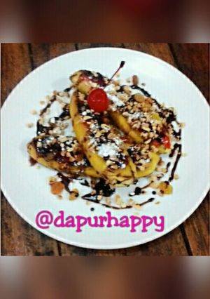 Foto resep Pisang plenet #sarapan day 1